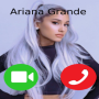 icon ArianaGrandeCall(Ariana Grande Video Call Dan Bernyanyi Untuk Anda - Palsu
)